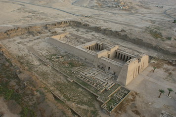 Templo de Millones de Años de Ramses III en Medinet Habu. Luxor.